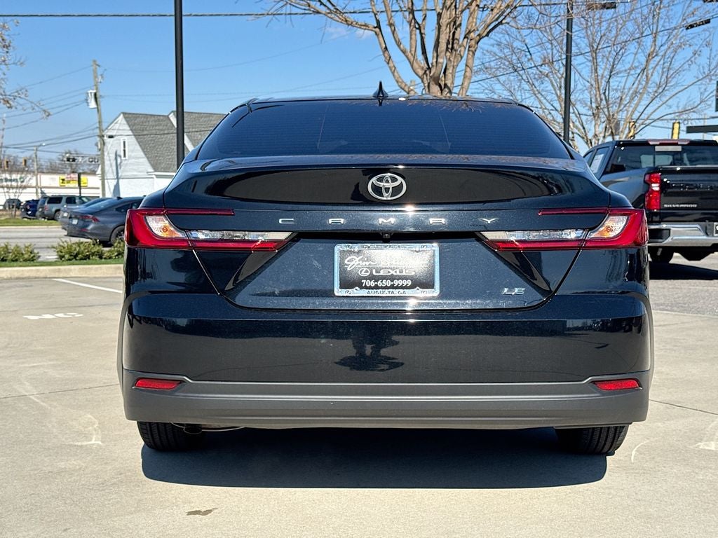 2025 Toyota Camry LE BACKED BY HUDSON