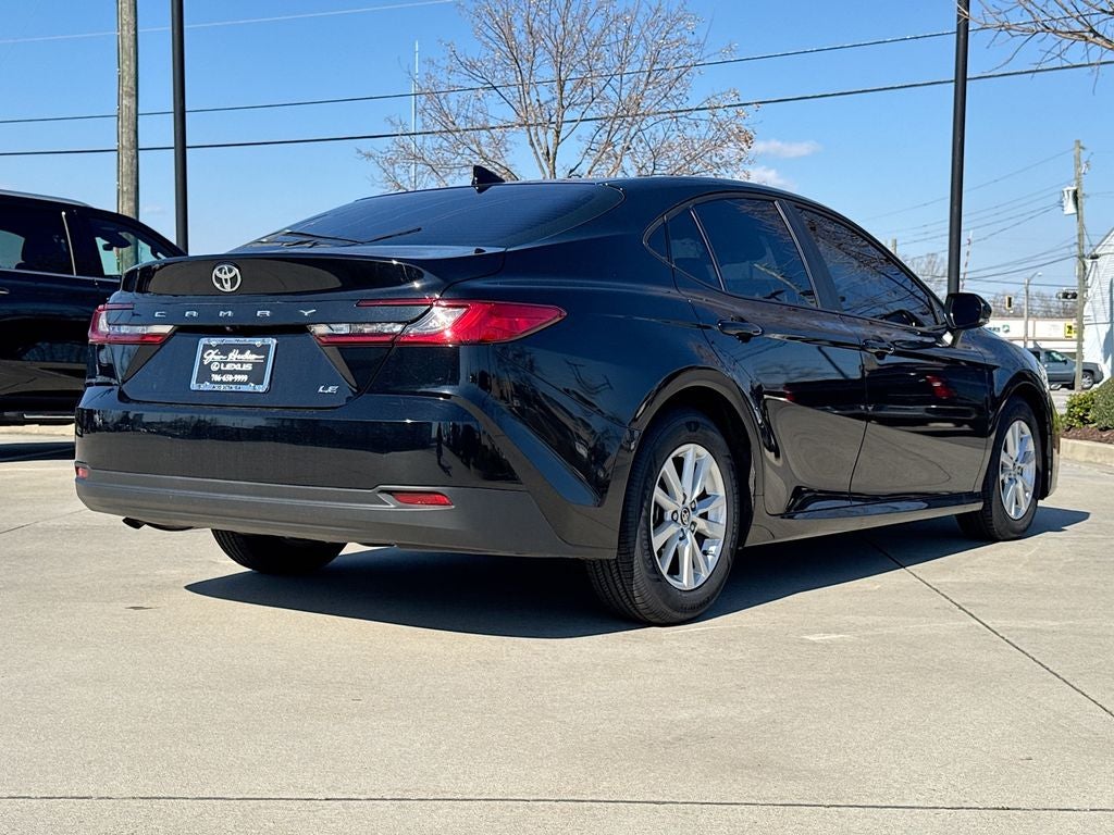 2025 Toyota Camry LE BACKED BY HUDSON