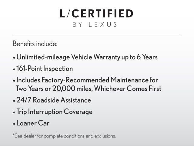 2023 Lexus ES 350 L/CERTIFIED