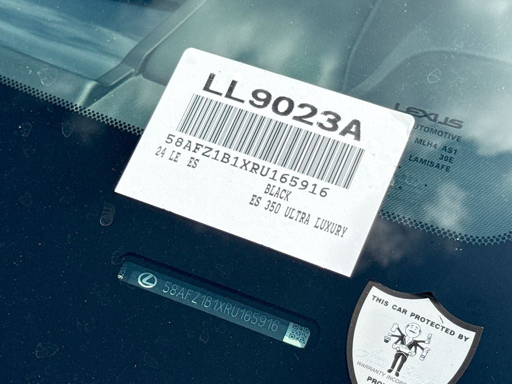 2024 Lexus ES 350 Ultra Luxury L/CERTIFIED