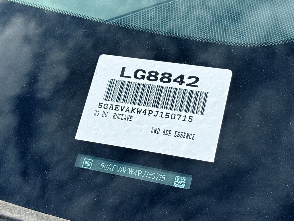 2023 Buick Enclave Essence BACKED BY HUDSON
