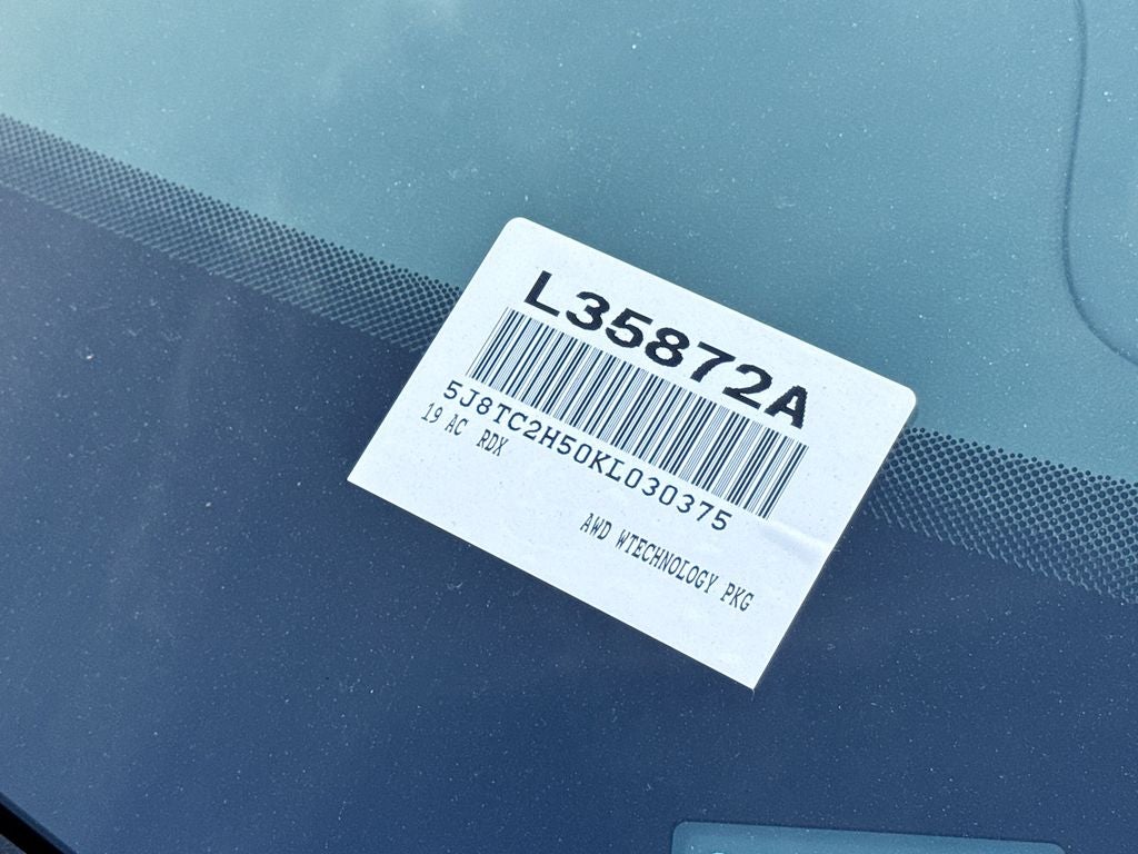 2019 Acura RDX Technology Package SH-AWD