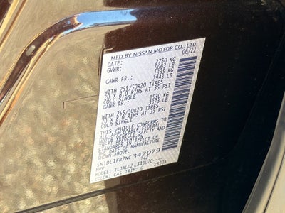 2022 INFINITI QX60 LUXE BACKED BY HUDSON