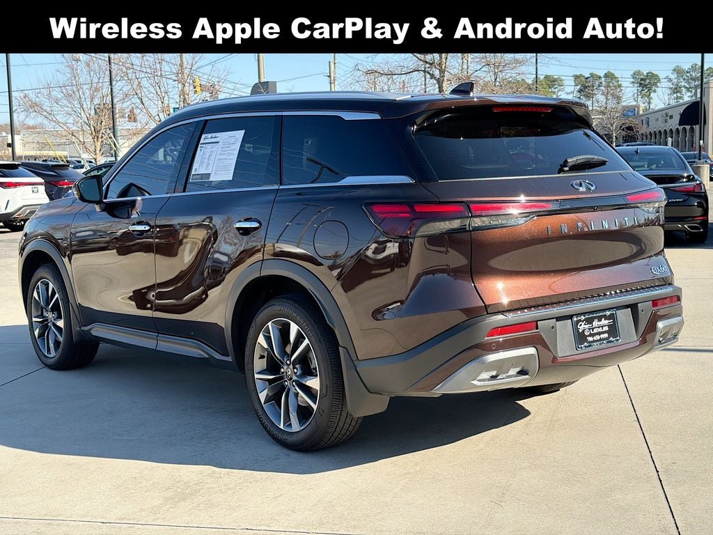 2022 INFINITI QX60 LUXE BACKED BY HUDSON