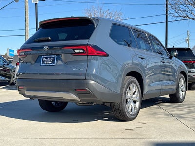 2026 Toyota Grand Highlander Limited BACKED BY HUDSON