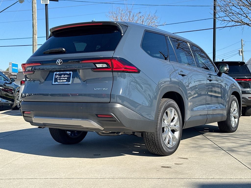 2026 Toyota Grand Highlander Limited BACKED BY HUDSON
