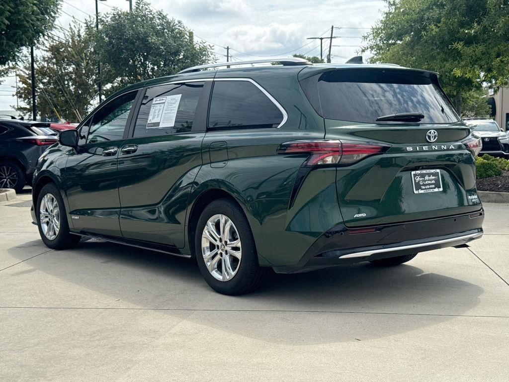 2021 Toyota Sienna Platinum 7 Passenger