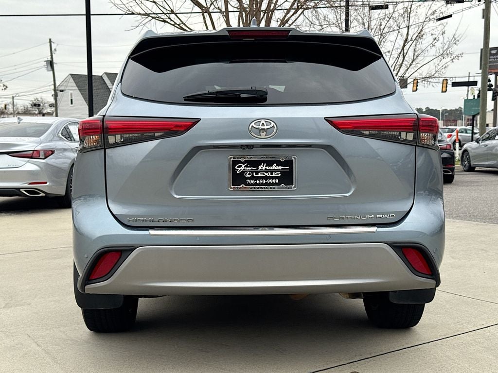 2021 Toyota Highlander Platinum BACKED BY HUDSON
