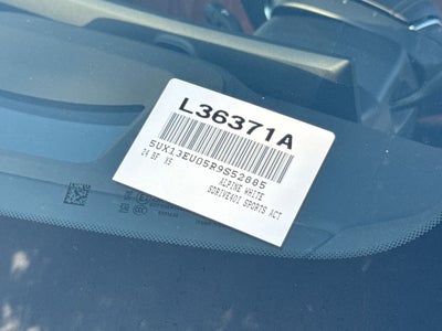 2024 BMW X5 sDrive40i BACKED BY HUDSON