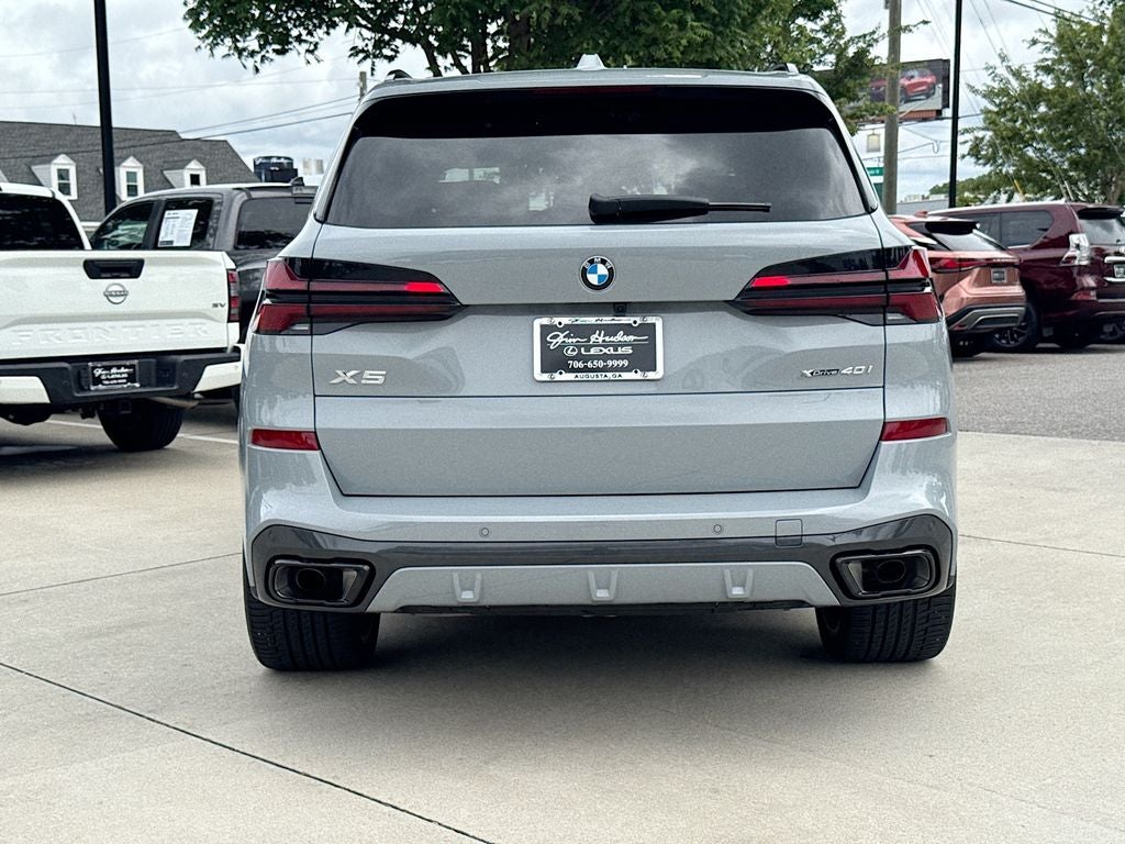2025 BMW X5 xDrive40i BACKED BY HUDSON