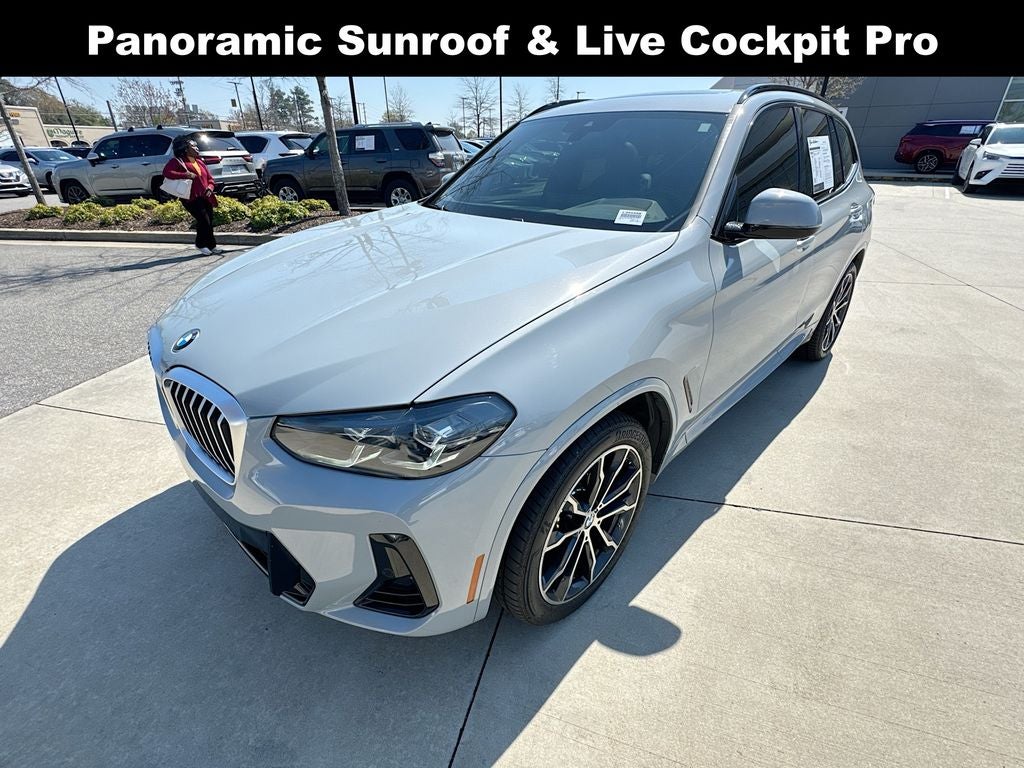 2022 BMW X3 xDrive30i BACKED BY HUDSON