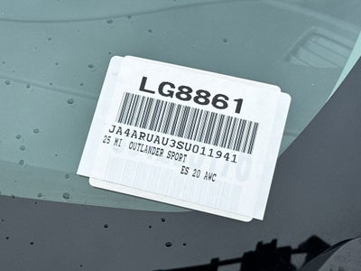 2025 Mitsubishi Outlander Sport 2.0 ES