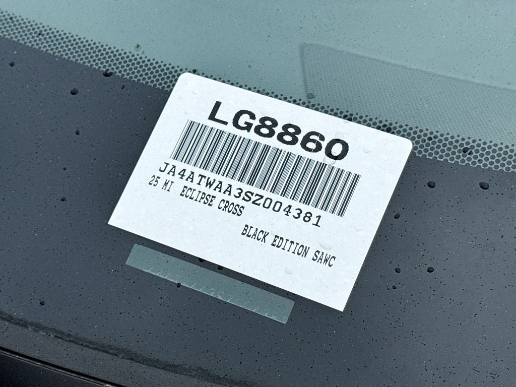 2025 Mitsubishi Eclipse Cross Black Edition BACKED BY HUDSON