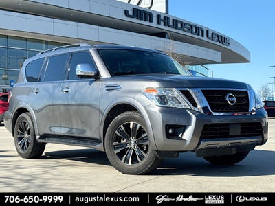 2019 Nissan Armada Platinum BACKED BY HUDSON