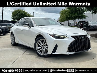 2022 Lexus IS 300 L/CERTIFIED
