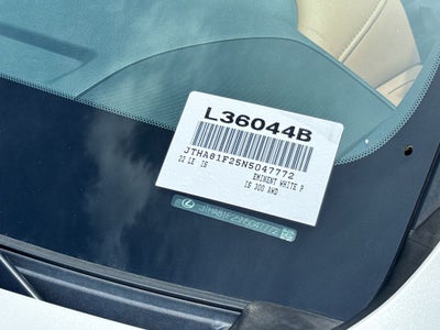 2022 Lexus IS 300 L/CERTIFIED