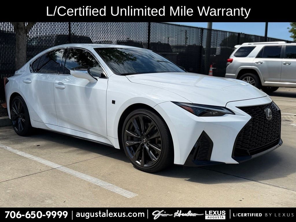 2025 Lexus IS 350 F SPORT Design L/CERTIFIED