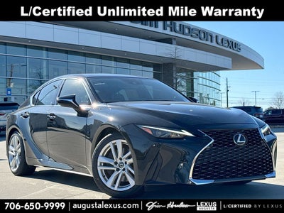 2023 Lexus IS 300 L/CERTIFIED