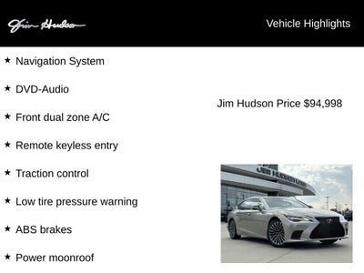 2024 Lexus LS 500 Base