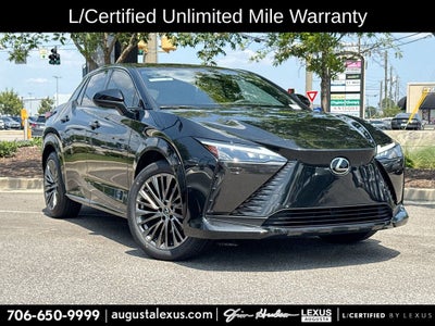 2023 Lexus RZ 450e Luxury L/CERTIFIED