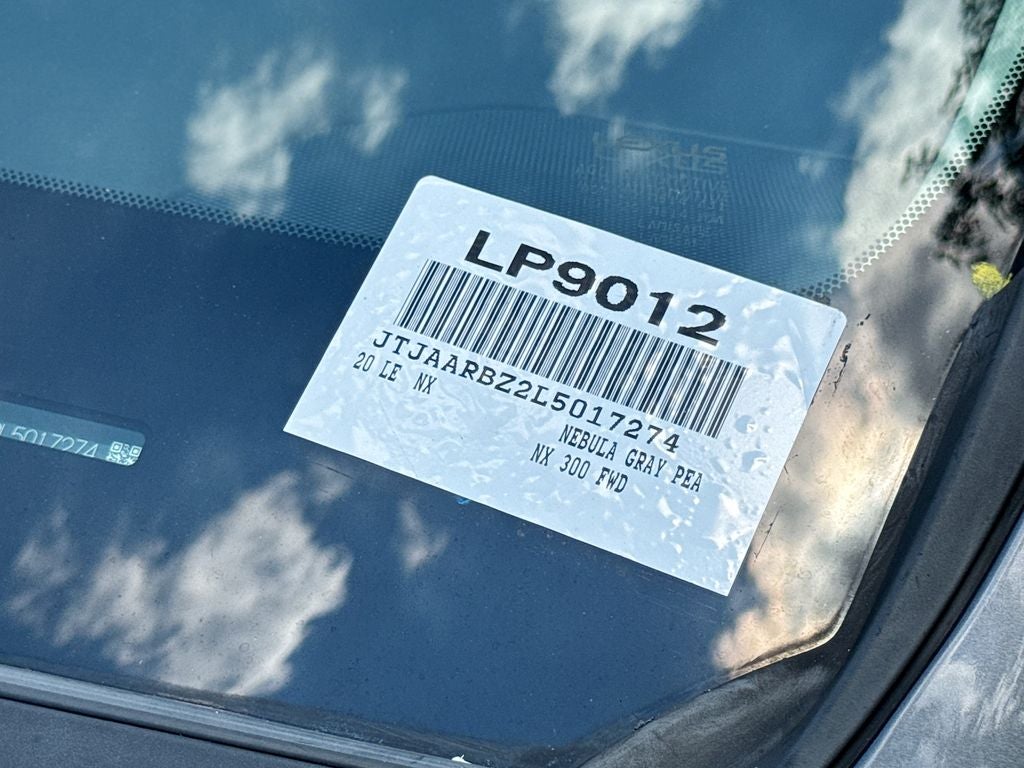 2020 Lexus NX 300 Base L/CERTIFIED