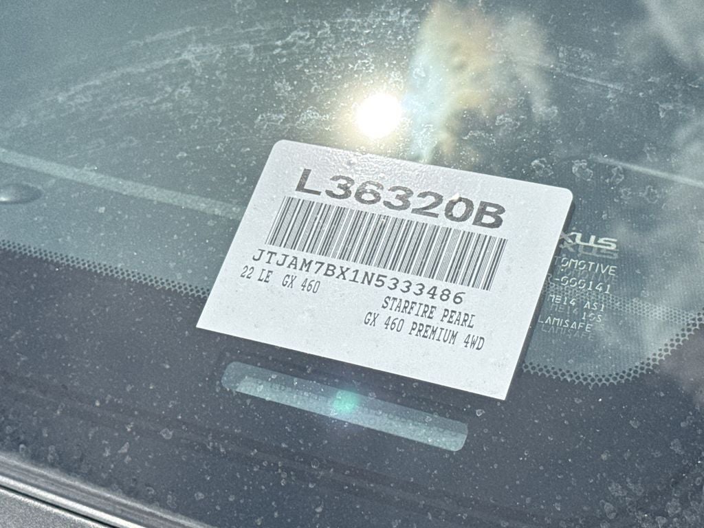 2022 Lexus GX 460 BACKED BY HUDSON