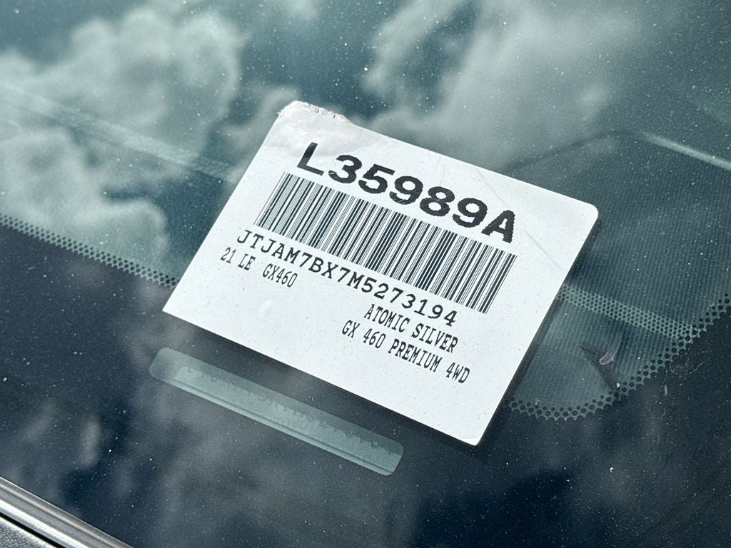 2021 Lexus GX 460 BACKED BY HUDSON