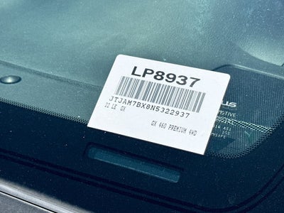 2022 Lexus GX 460 L/CERTIFIED