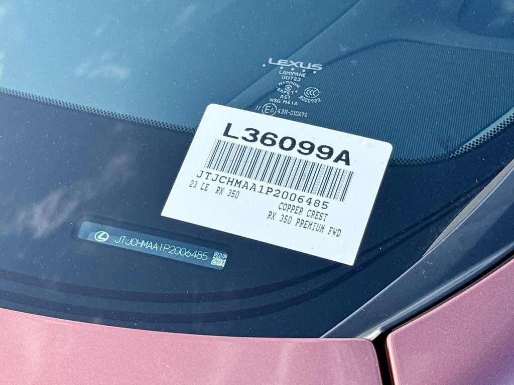 2023 Lexus RX 350 Premium Plus L/CERTIFIED