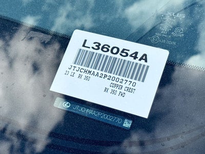 2023 Lexus RX 350 Premium Plus L/CERTIFIED