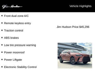 2023 Lexus RX 350 Premium Plus L/CERTIFIED
