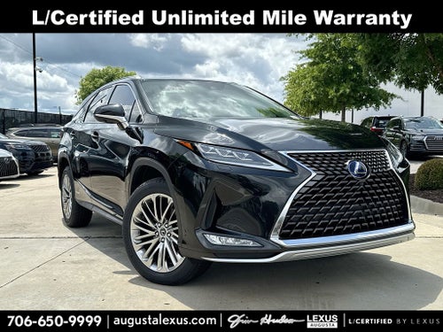 2022 Lexus RX 450hL Luxury L/CERTIFIED