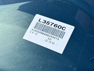 2022 Mercedes-Benz GLC GLC 300 BACKED BY HUDSON