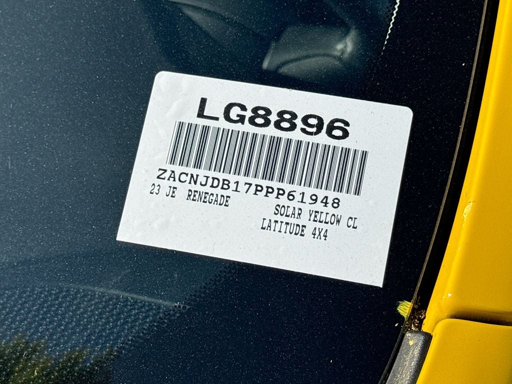 2023 Jeep Renegade Latitude BACKED BY HUDSON