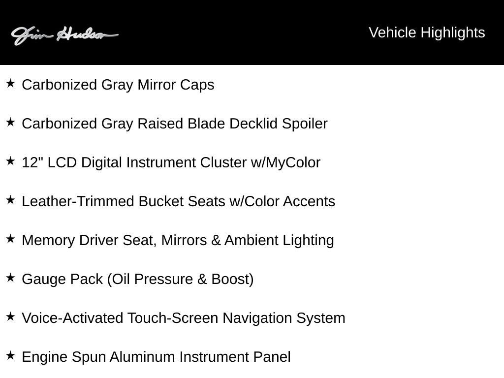 2023 Ford Mustang EcoBoost Premium Premier High Performance Package