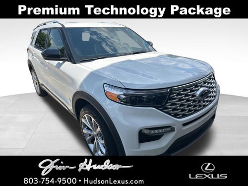 2021 Ford Explorer Platinum Premium Technology Twin Panel Roof