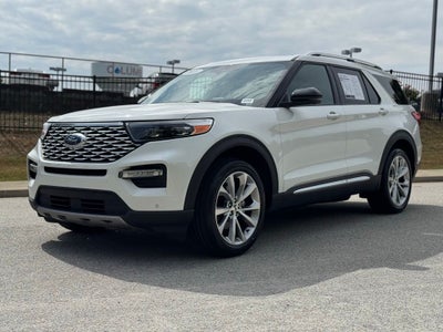 2021 Ford Explorer Platinum Premium Technology Twin Panel Roof