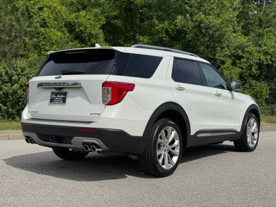 2021 Ford Explorer Platinum Premium Technology Twin Panel Roof