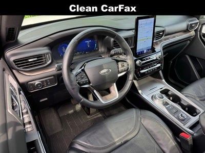 2021 Ford Explorer Platinum Premium Technology Twin Panel Roof