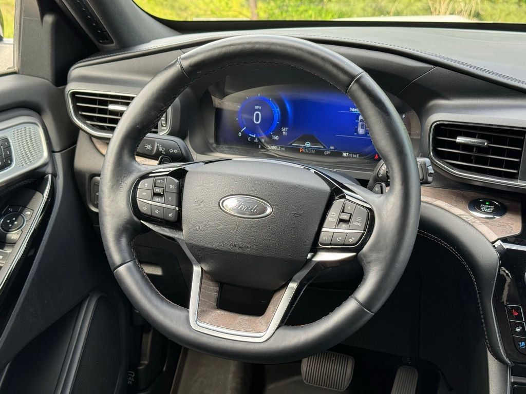2021 Ford Explorer Platinum Premium Technology Twin Panel Roof