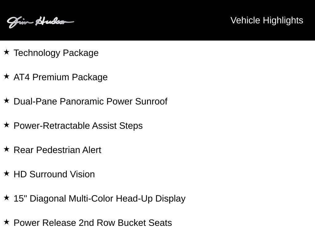 2024 GMC Yukon AT4 Premium Technology Package