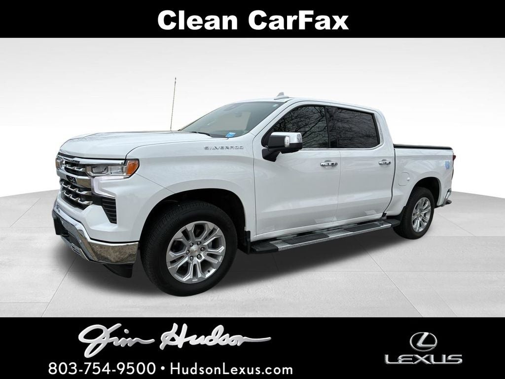 2025 Chevrolet Silverado 1500 LTZ Heads Up Display Power Sunroof Leather