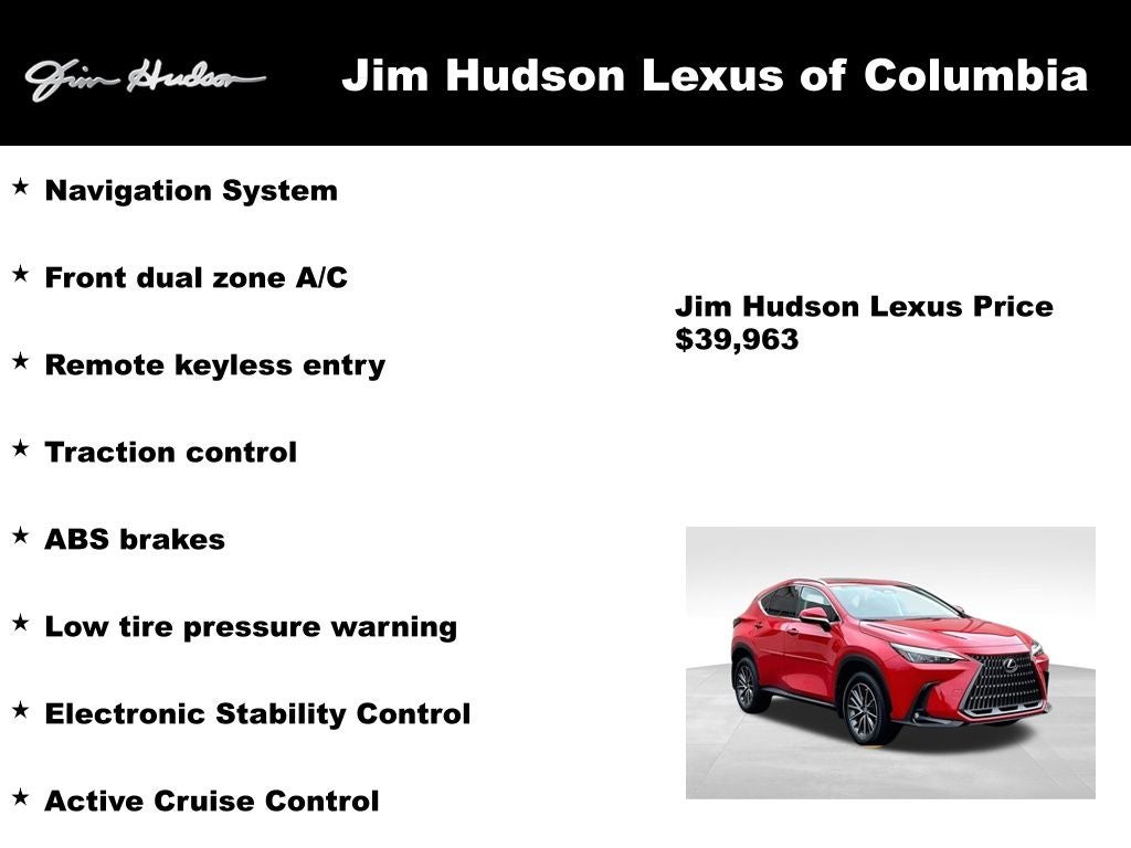 2022 Lexus NX 250 L/Certified Unlimited Mile Warranty