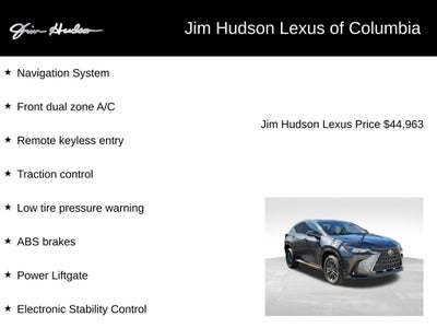 2025 Lexus NX 250 Base