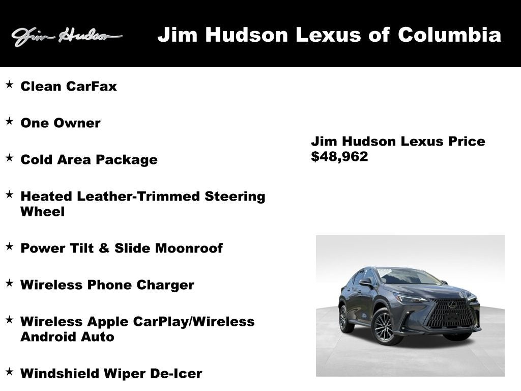 2025 Lexus NX 350 L/Certified Unlimited Mile Warranty