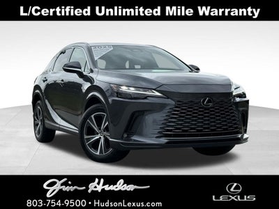 2025 Lexus RX 350 Premium Navigation L/Certified Unlimited Mile Warranty