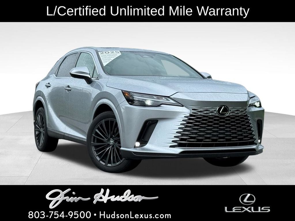 2025 Lexus RX 350 Premium Navigation L/Certified Unlimited Mile Warranty