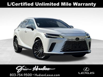 2023 Lexus RX 350 Luxury Navigation Mark Levinson L/Certified Unlimited Mil