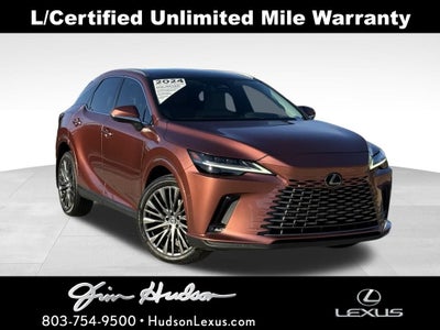 2024 Lexus RX 350 Luxury Navigation Mark Levinson L/Certified Unlimited Mil