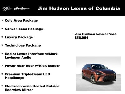 2024 Lexus RX 350 Luxury Navigation Mark Levinson L/Certified Unlimited Mil